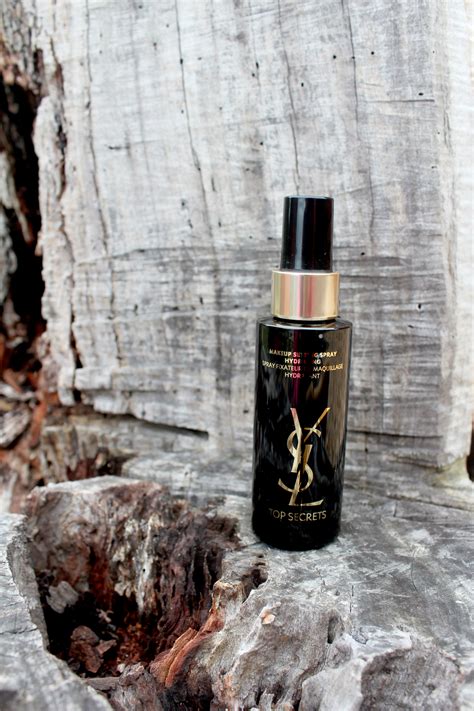 yves saint laurent top secrets makeup setting spray review|ysl setting spray.